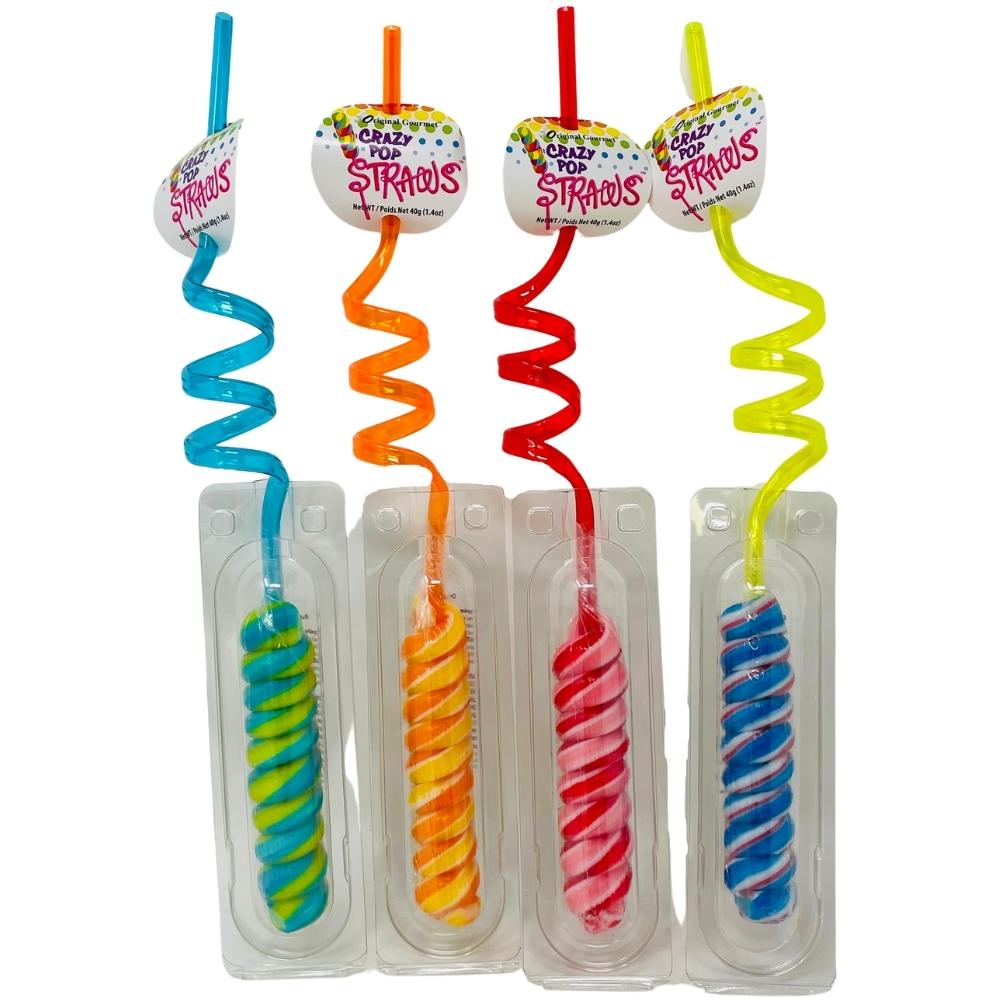 Crazy Pop Straws - 50g