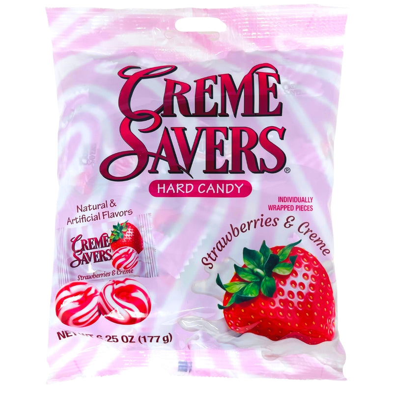 Creme Savers Strawberries & Creme - 6.25oz
