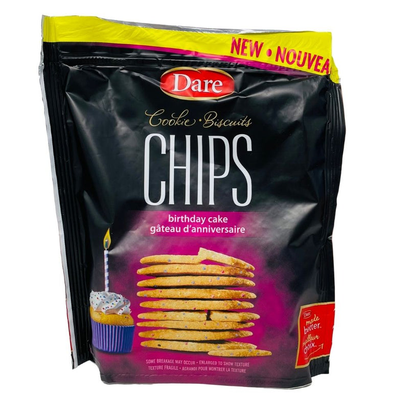 Dare Cookie Chips Birthday Cake 170 g Candy Funhouse Online Candy Shop