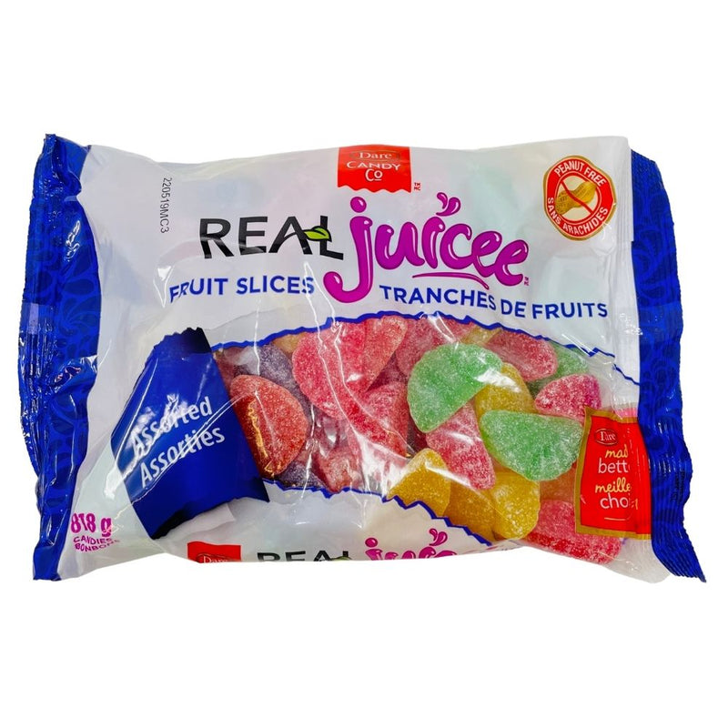 Dare Real Juicee Fruit Slices Assorted 818 g Candy Funhouse Online Candy Shop