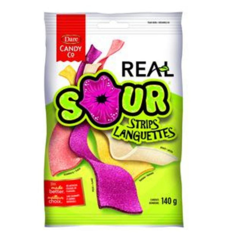 Dare Real Sour Strips Candy Canadian Candies