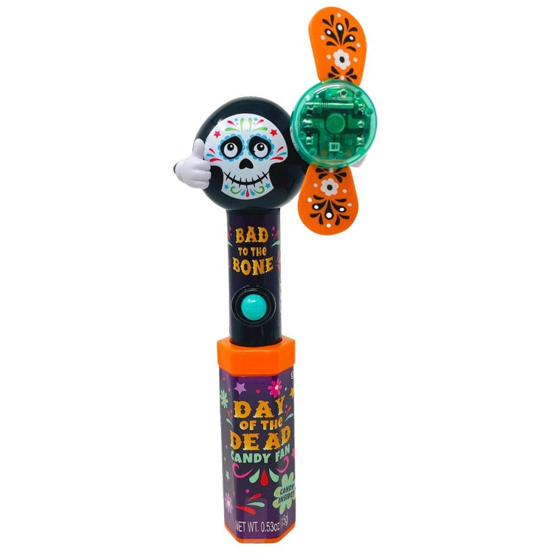 Day of the Dead Halloween Candy Fan