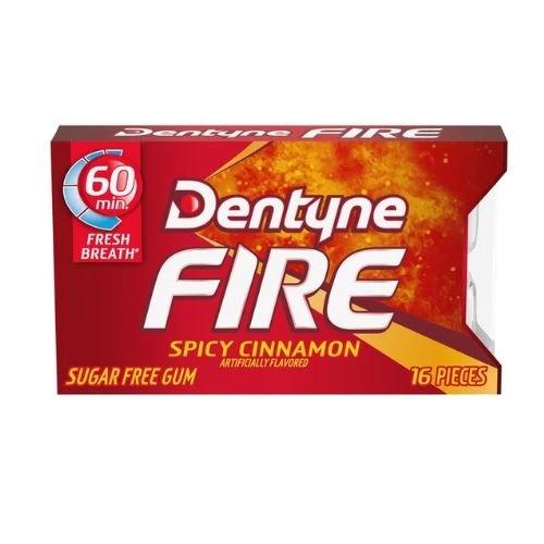 Dentyne Fire Spicy Cinnamon Sugar-Free Gum