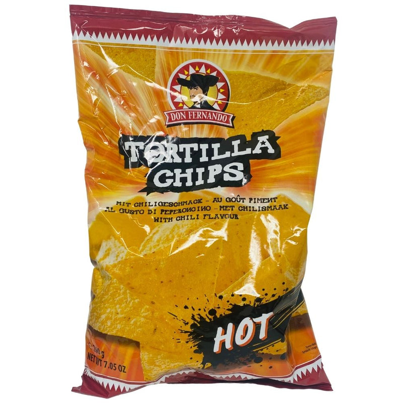 Don Fernando Hot Tortilla Chips - 200g