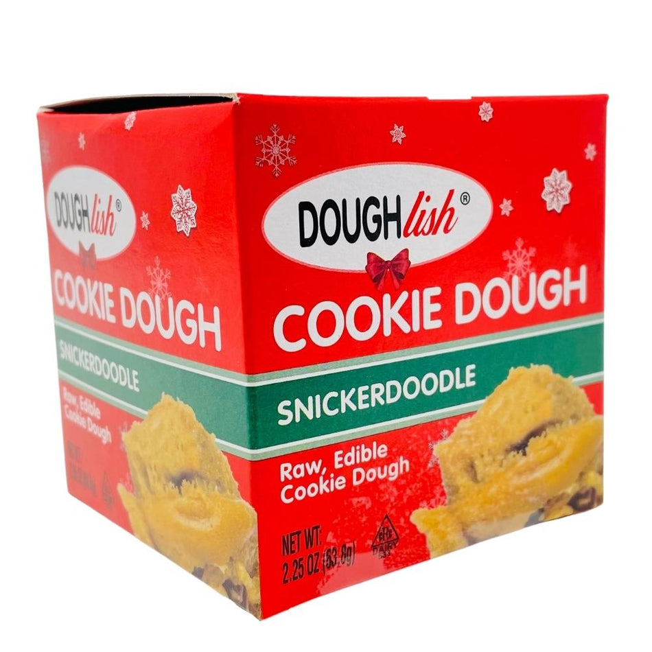 Christmas DOUGHlish Snickerdoodle Cookie Dough - 2.5oz