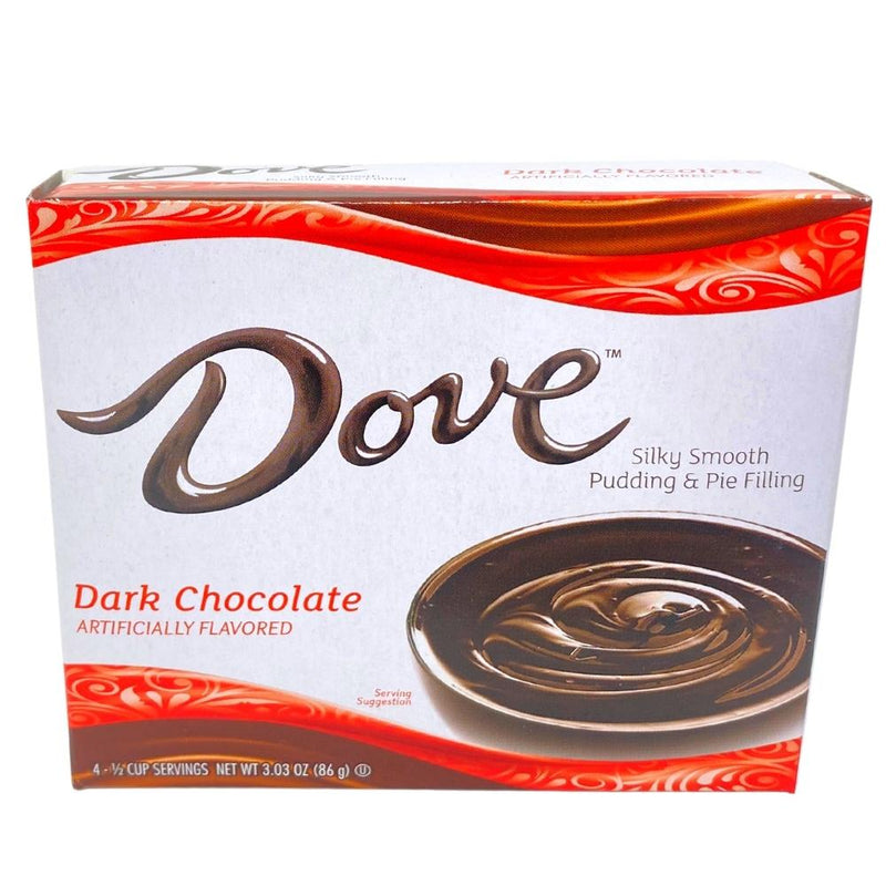 Dove Instant Pudding Dark Chocolate Candy Funhouse