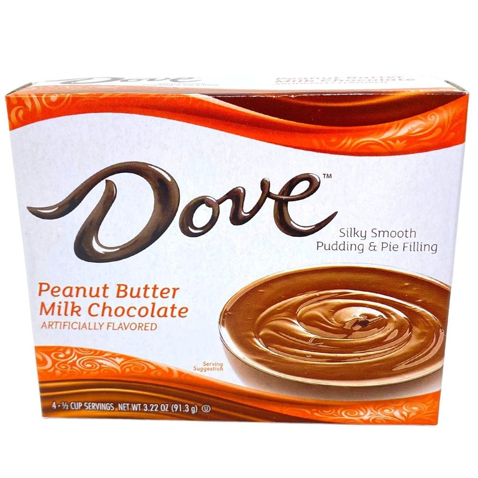 Dove Instant Pudding Peanut Butter Milk Chocolate