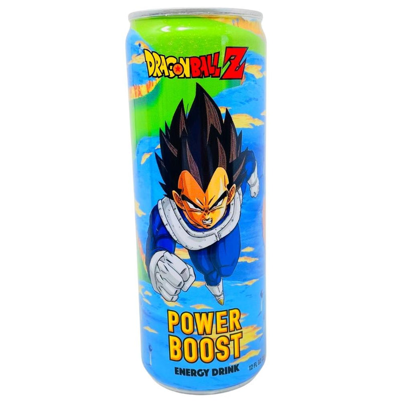 Dragon Ball Z Power Boost Energy Drink Can 12oz