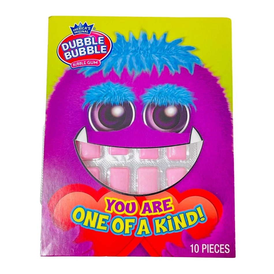 Valentines Dubble Bubble Valentines Gum Cards
