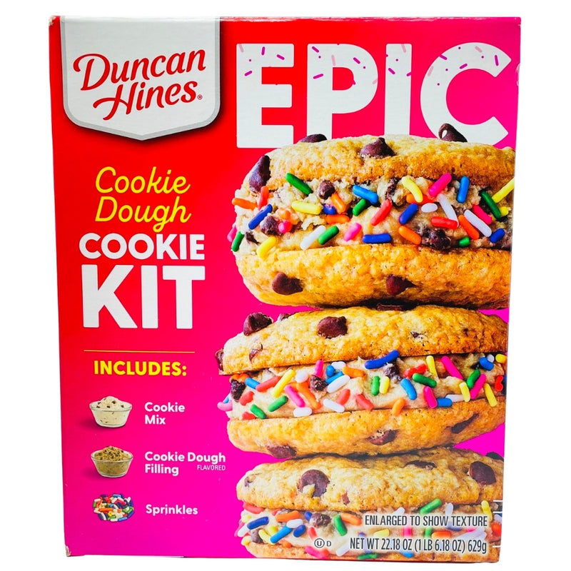 Duncan Hines Cookie Dough Cookie Kit - 629g