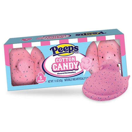 Easter Peeps Marshmallow Cotton Candy Chicks - 1.5 oz.
