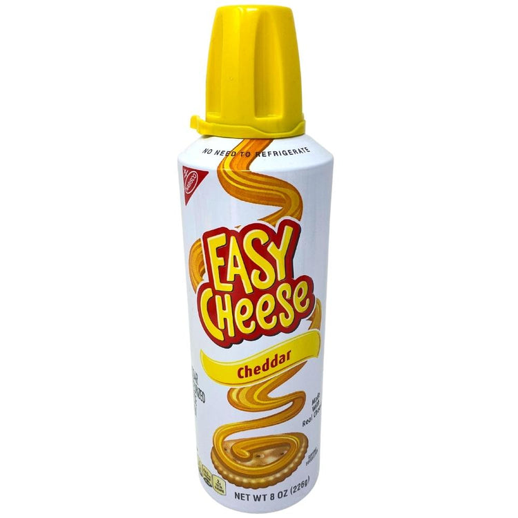 Easy Cheese Spray Cheddar - 8oz | Candy Funhouse – Candy Funhouse CA