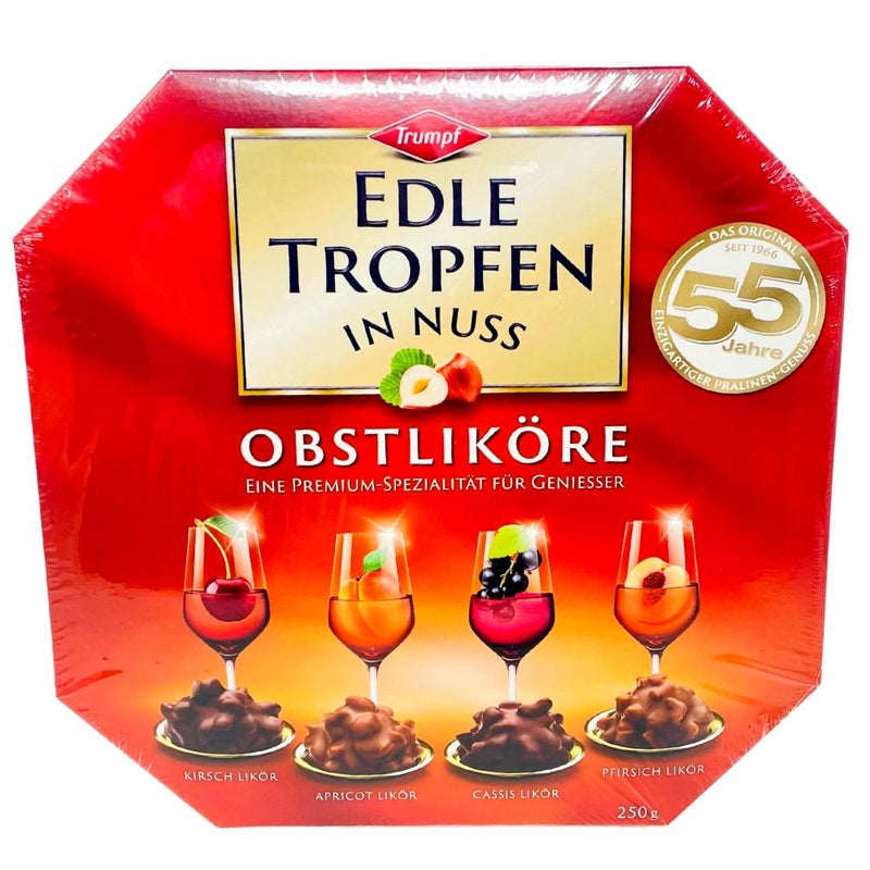 Edle Tropfen in Nuss Obstlikore - 250g