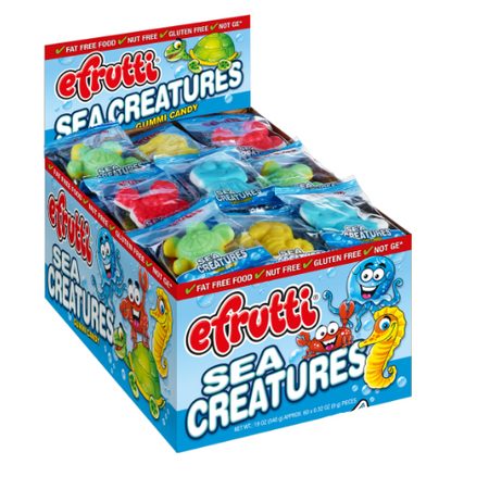 efrutti Sea Creatures Gummy Candy