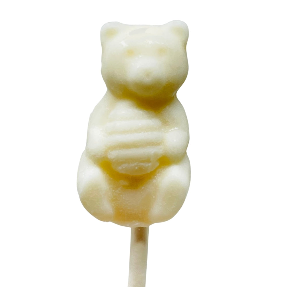 White Baby Bear Pops 24g Unwrapped