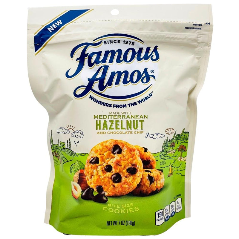 Famous Amos Mediterranean Hazelnut and Chocolate Chip - 198g