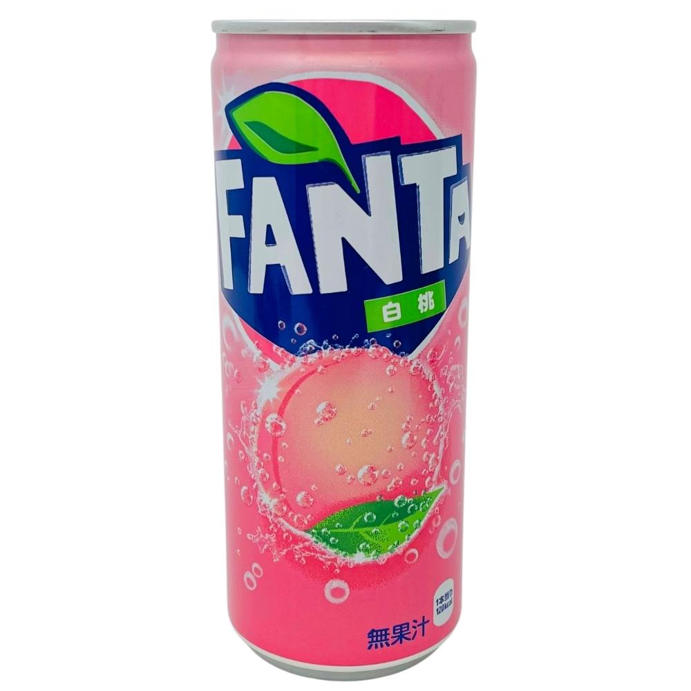 Fanta White Peach (Japan) - 250mL | Candy Funhouse – Candy Funhouse CA