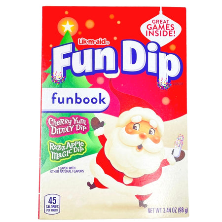 Fun Dip Christmas Book - 3.44oz