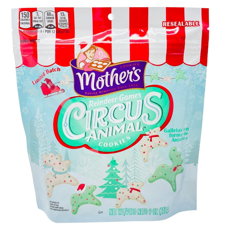 Mother's Holiday Circus Animal Cookies - 9oz