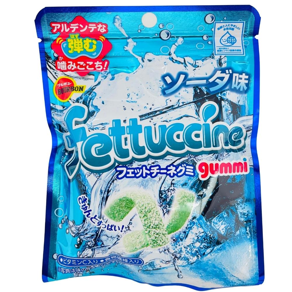 Fettuccine Ramune Soda Sour Strings Gummi - 50g (Japan)