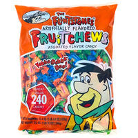 Flinstones Assorted Fruit Chews 240ct - 596g - Fred Flintstone - Bedrock - Flavoured Candy - Chewy Candy - Flintstone Candy