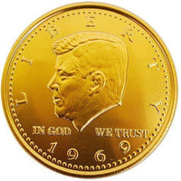 Fort Knox Gold Coins Mega Medallions - 3.17oz - Fort Knox Gold Coins Mega Medallions - Jumbo Chocolate Treats - Holiday Chocolate Spectacle - Christmas Chocolate Delights - Oversized Chocolate Coins - Festive Milk Chocolate - Holiday Medallions - Giant Chocolate Coins - Christmas Candy Extravaganza - Seasonal Chocolate Indulgence - Christmas Candy - Christmas Treats