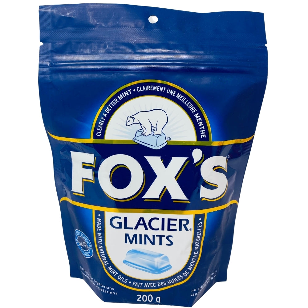 Fox's Glacier Mints - 200g | Candy Funhouse – Candy Funhouse CA