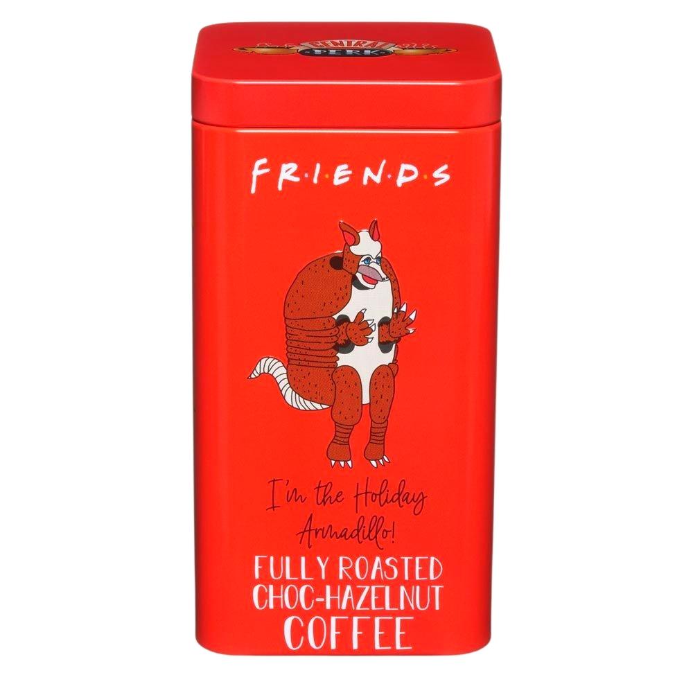 Friends I'm The Holiday Armadillo! Roasted Choc-Hazelnut Coffee Tin 100g
