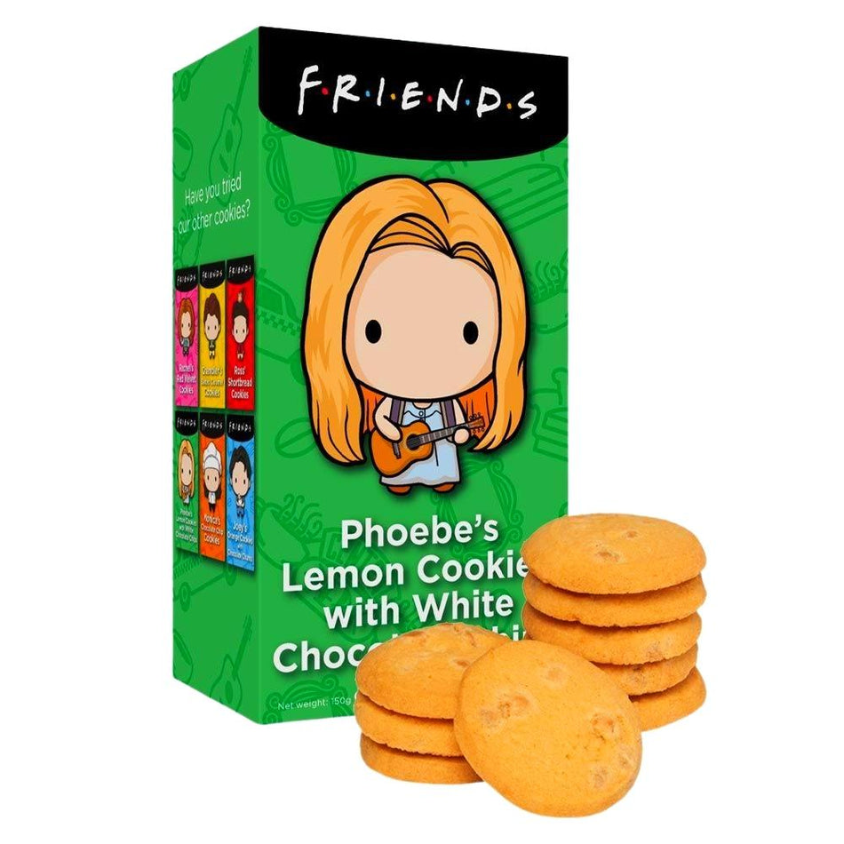 Friends Phoebe's Lemon & White Chocolate Chip Cookies - 150g