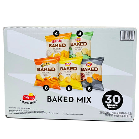 Frito Lay Baked Chip Mix - 30 Pack