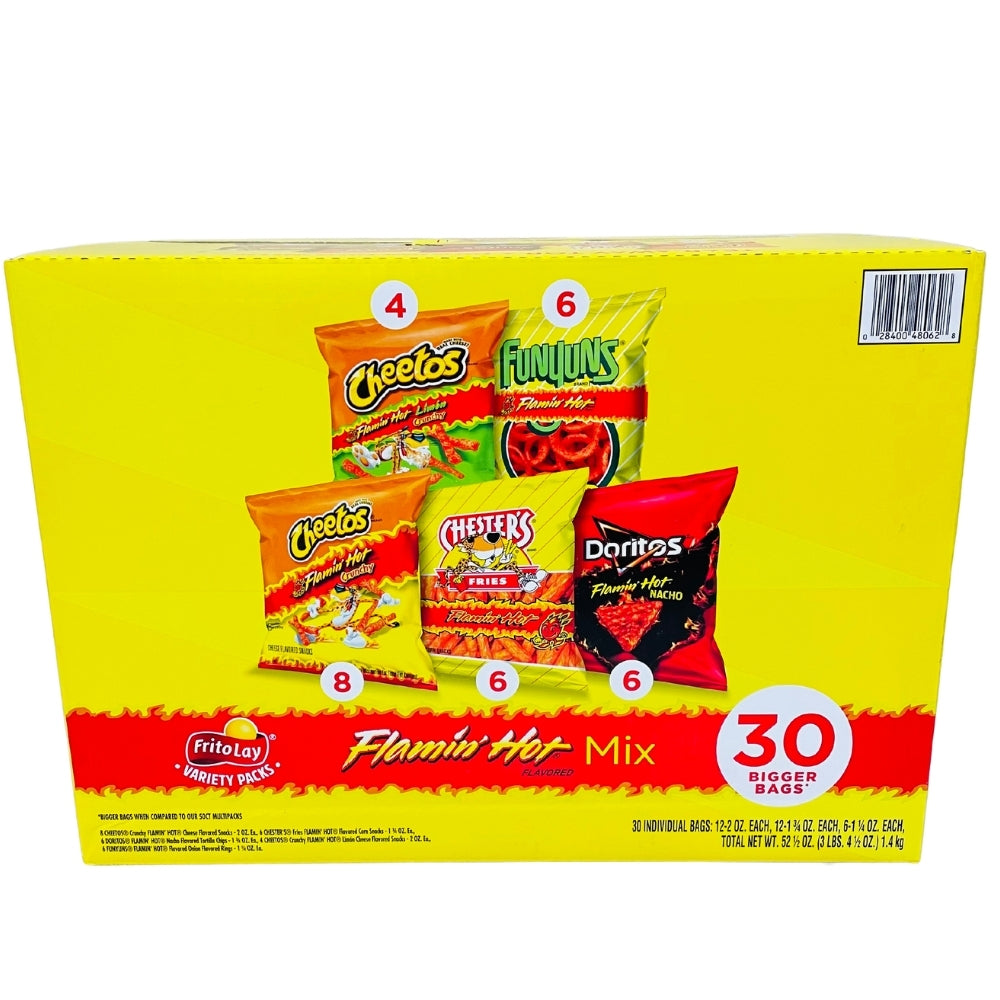 Frito Lay Flamin' Hot Mix - 30 Pack