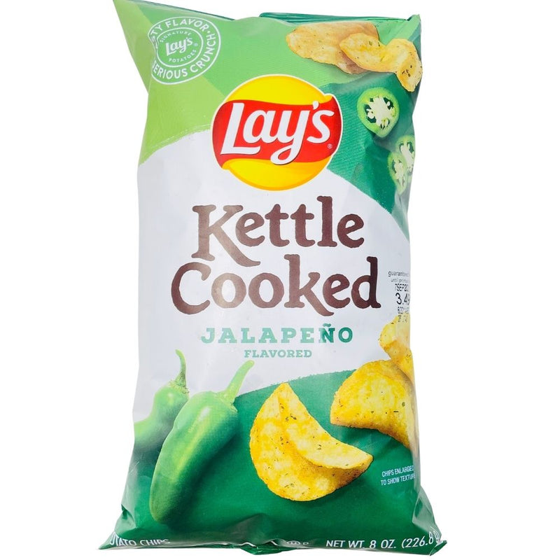 Lay's Kettle Cooked Jalapeno - 8oz