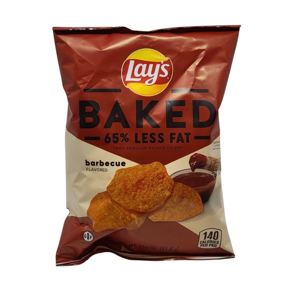 Lays Baked BBQ 65% Less Fat - 1.12oz