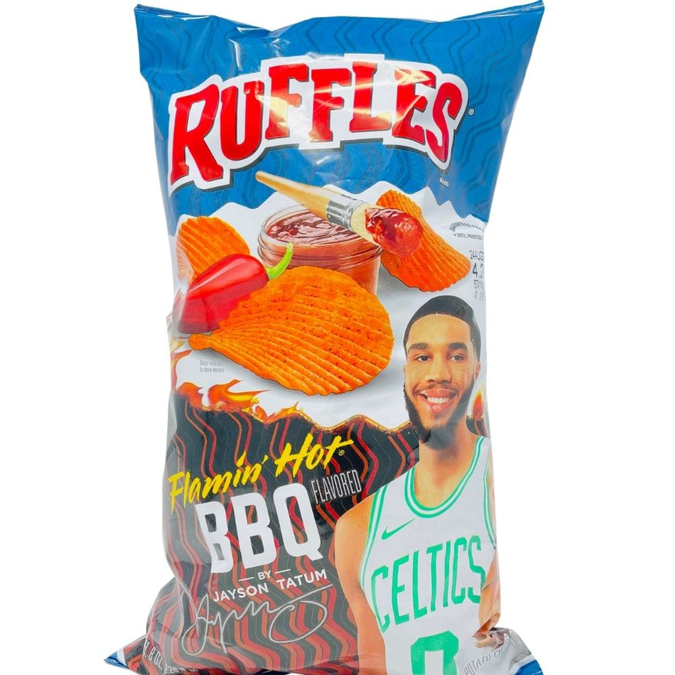 Ruffles Flamin' Hot BBQ  - 8oz