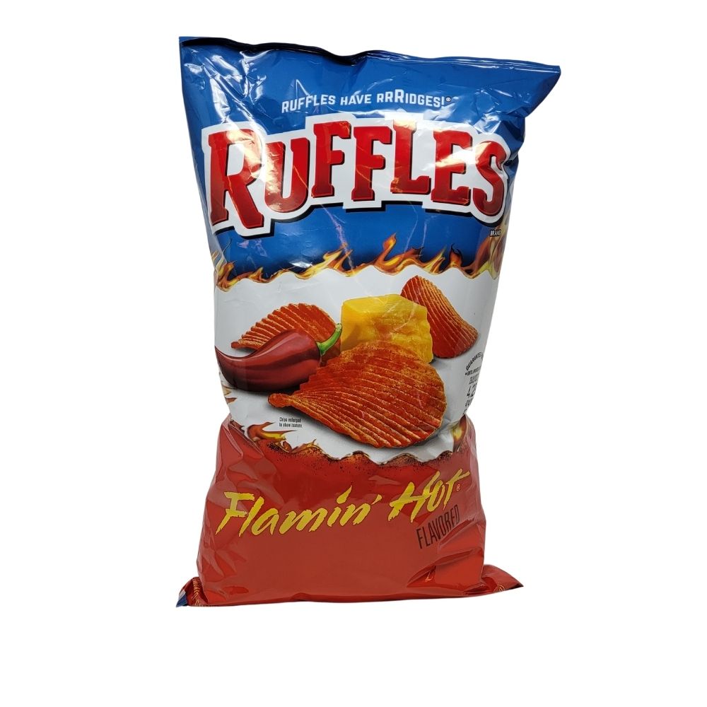 Ruffles Flamin Hot 8oz Candy Funhouse Candy Funhouse Ca 9639