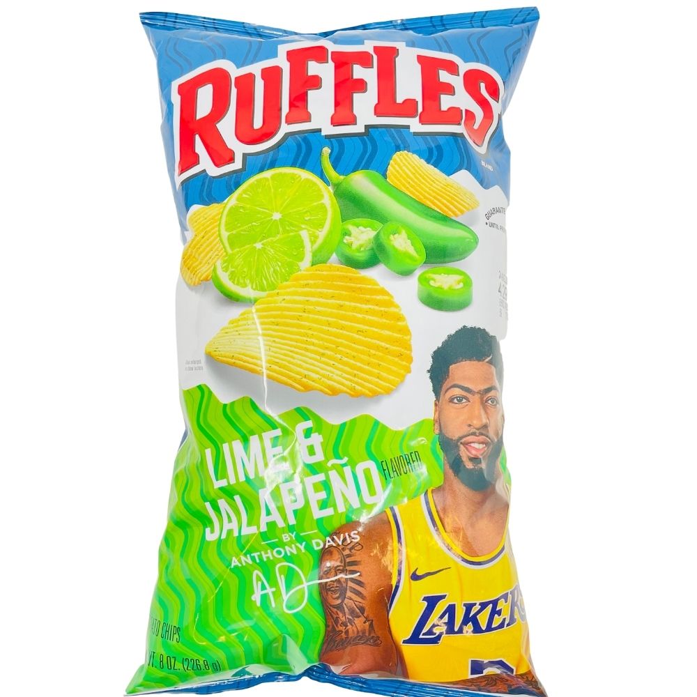 frito lay ruffles lime and jalapeno 226 g candy funhouse online candy shop