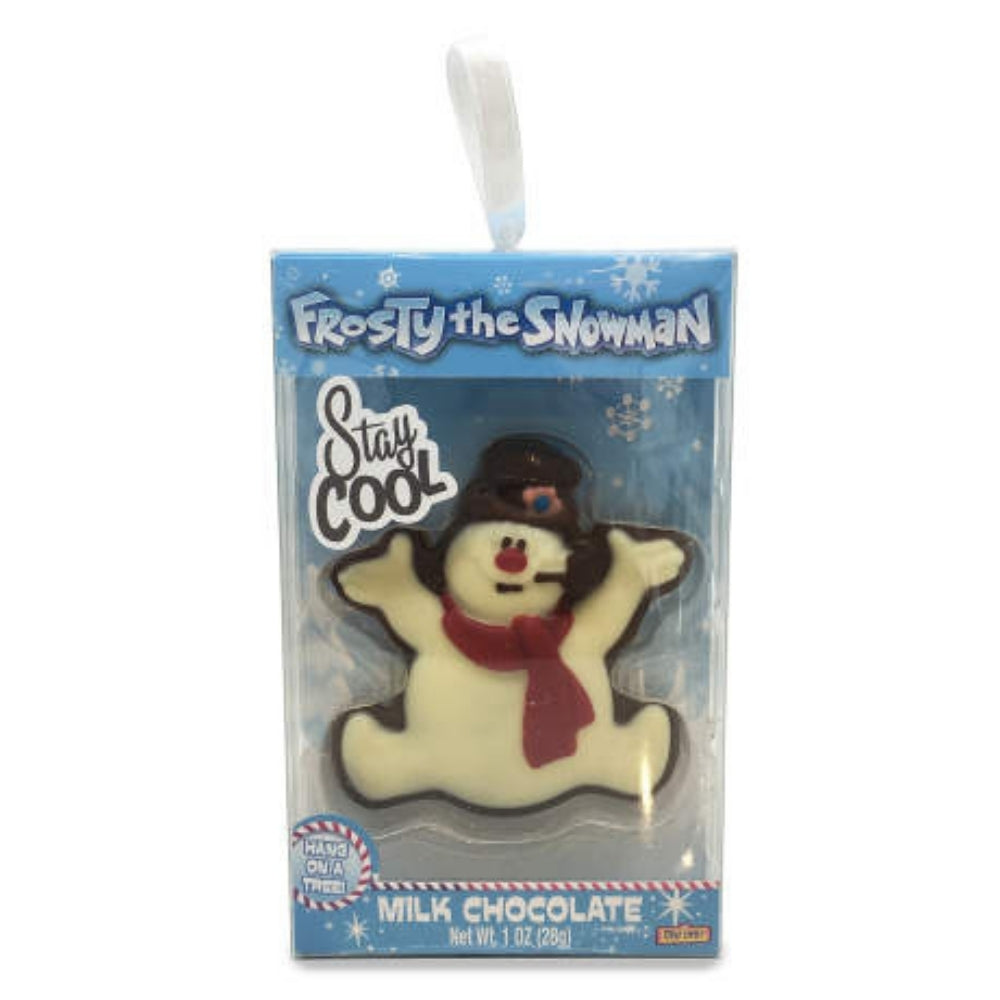 Frosty the Snowman milk chocolate Christmas decortion ornament by Regal