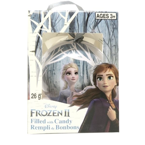 Frozen 2 Christmas Ornament with Candy - 26g Candy Funhouse Canada