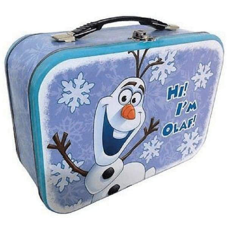 Frozen Hi! Im Olaf! Tin Tote Lunch Box Westland Gifts 1.5kg - Collectibles Disney Gifts & Collectibles Lunch Boxes Type_Toys & Gifts
