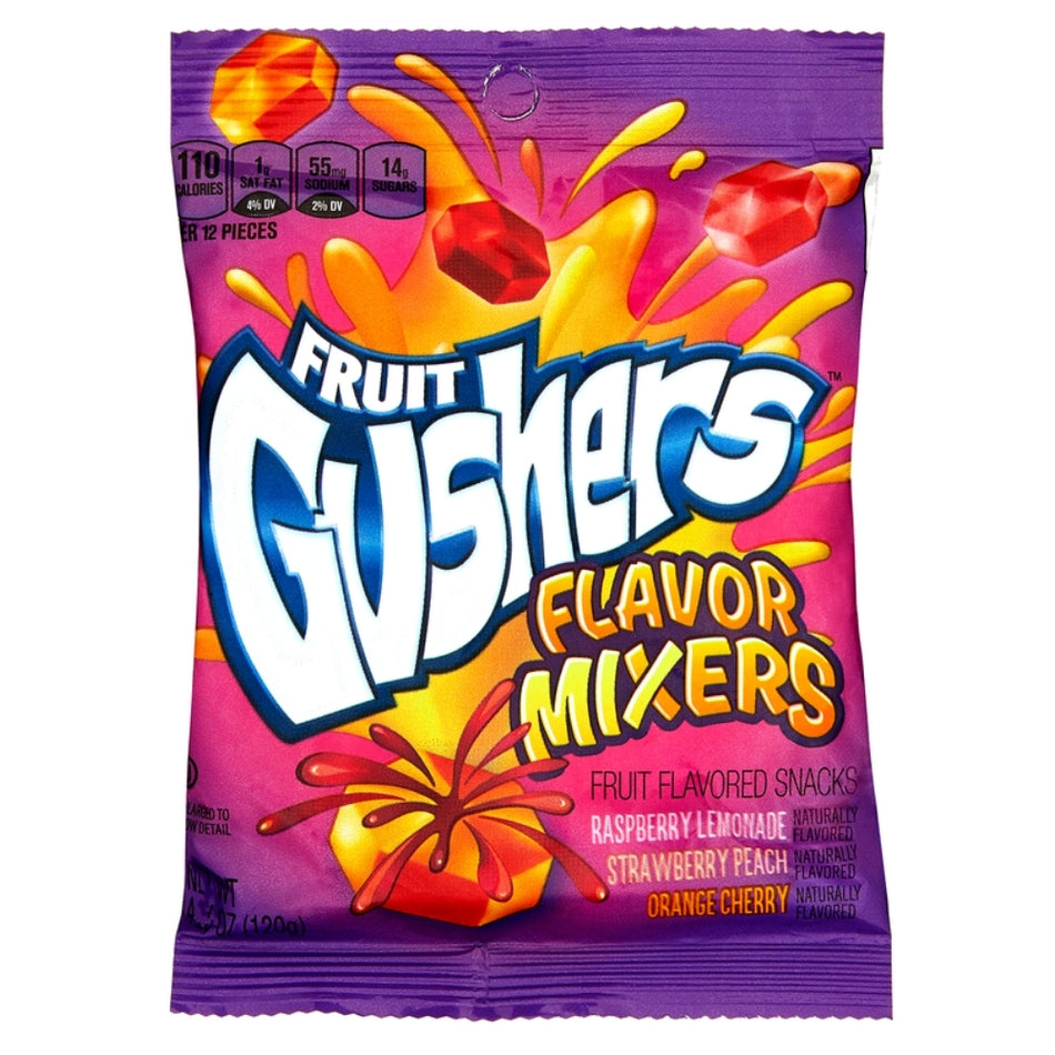 Fruit Gushers Flavor Mixers - 4.25oz