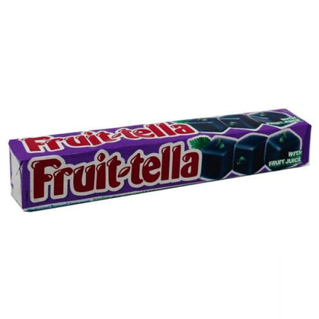Fruit-Tella Blackcurrant - UK Perfetti Van Melle Inc. 60g - British fruit fruit chews fruits new item - Fruit-Tella Blackcurrant - Fruit-Tella - Fruit-Tella Candy - Blackcurrant - Blackcurrant Candy - Blackcurrant Flavour
