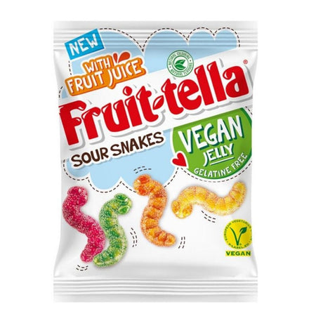 Fruit-Tella Sour Snakes Candies-120 g