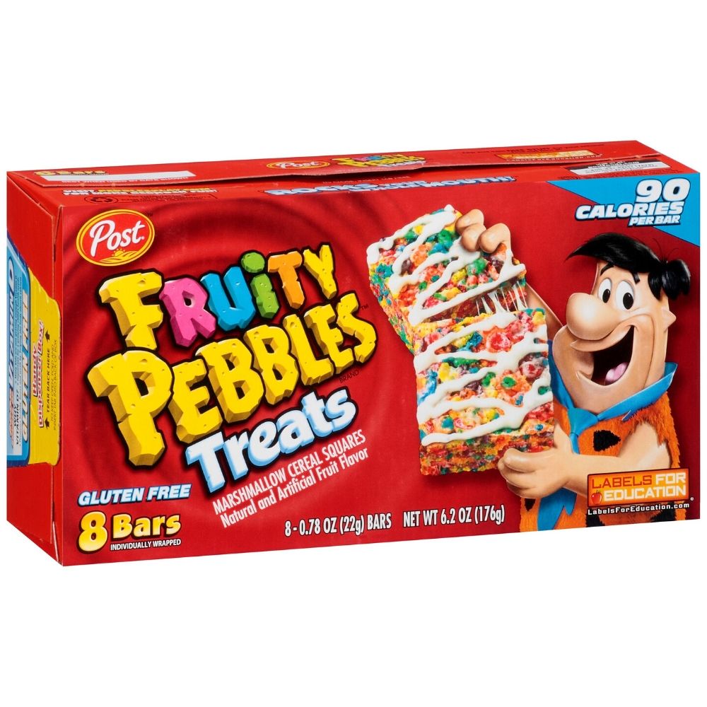 Fruity Pebbles Treats Cereal Bars
