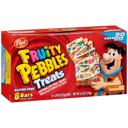 Fruity Pebbles Treats Cereal Bars