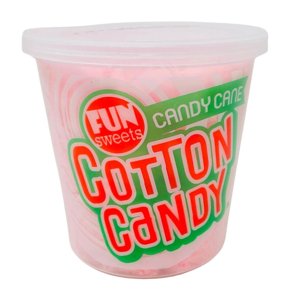 Christmas Fun Sweets Candy Cane Cotton Candy