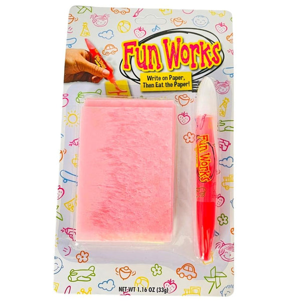 Fun Works Candy Notepad and Pen 