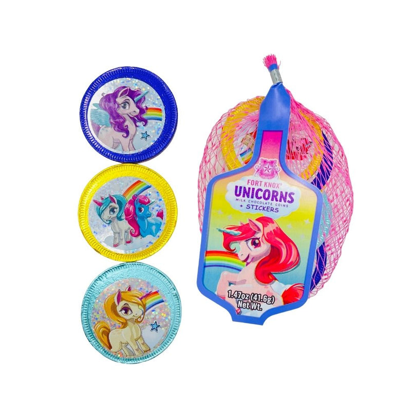 Fort Knox Unicorn Coins with Stickers - 1.47oz