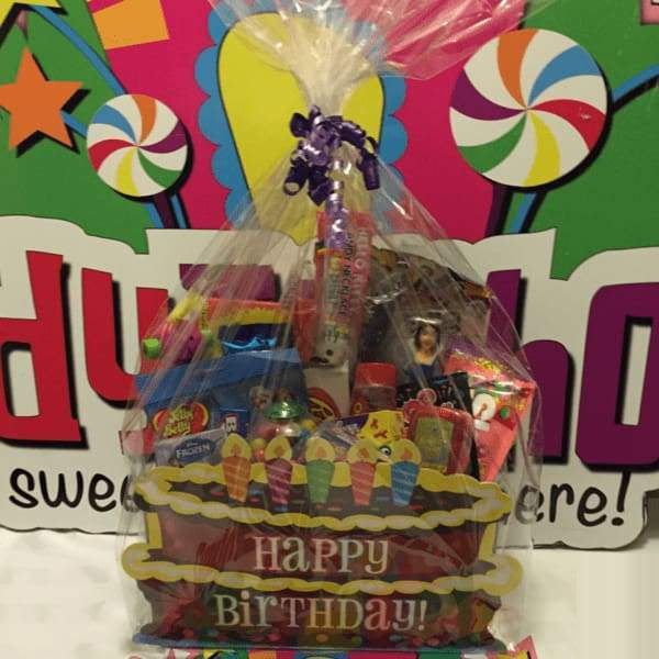 Gift Basket Happy Birthday Girl Candy Funhouse - Gift Basket