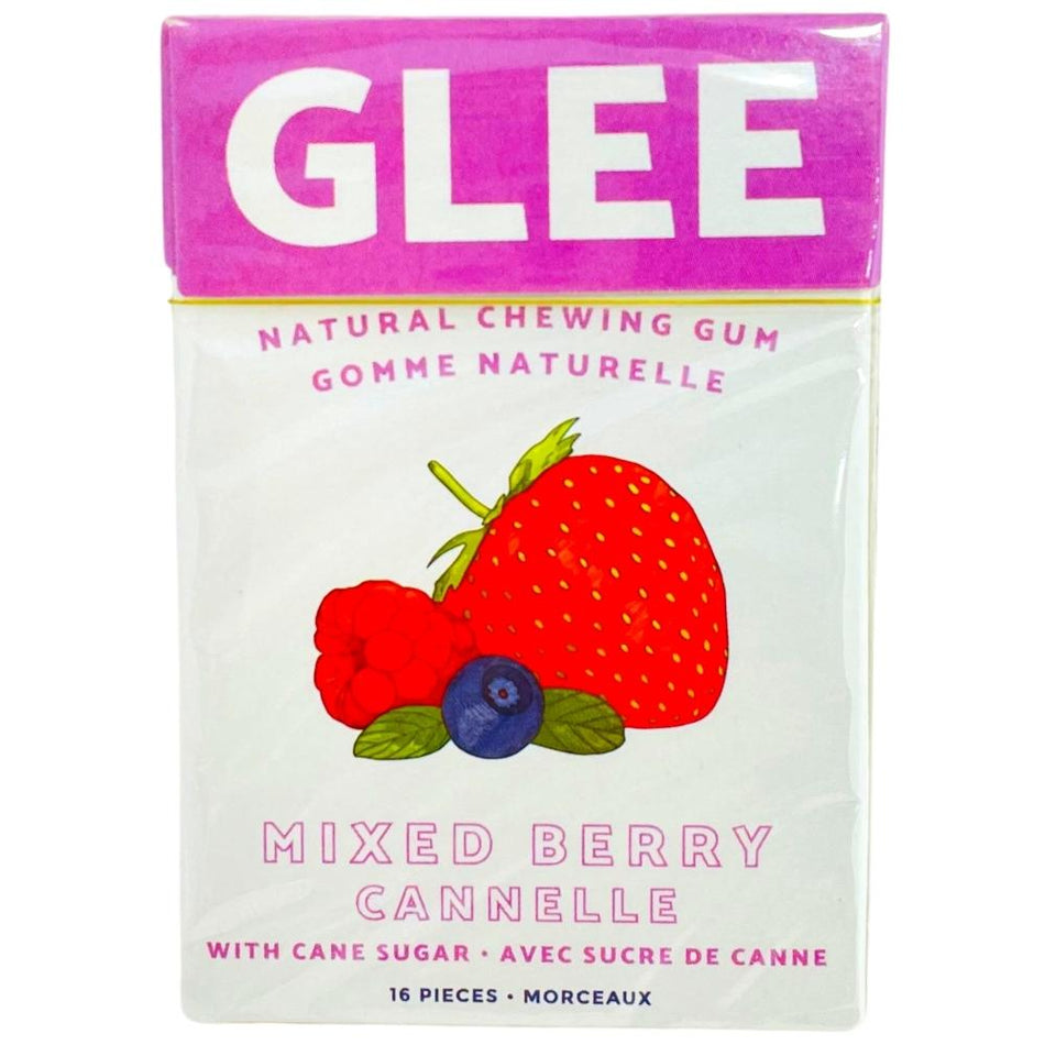Glee Gum Mixed Berry - 16 Pieces
