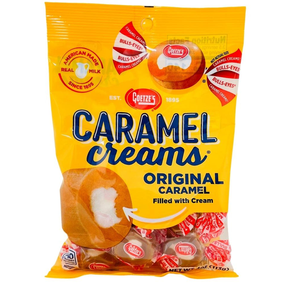 Goetze Bulk Caramel Creams - 4oz